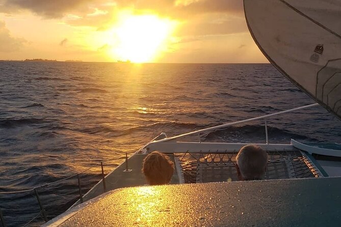 All Inclusive Sunset Dinner Cruise in Nassau Bahamas - Cruising Nassau harbor: Fort Montague and Paradise Island yachts