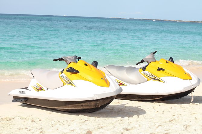 Bahamas Cabbage Beach Jet Ski Adventure - When seas get rough: Cabbage Beach can become Montague Beach