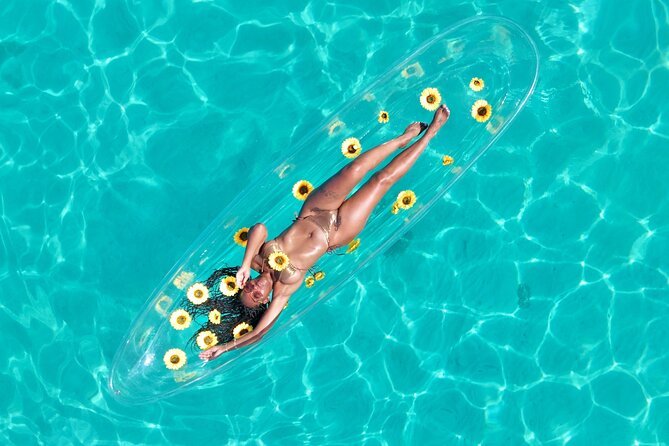 Clear Kayak Drone Photoshoot and Water Sports Activity - Your Water Time Starts With Safety Gear and Easy Access