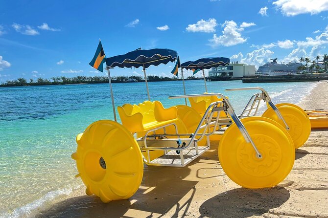 Clear Kayak Drone Photoshoot and Water Sports Activity - Water Sports Equipment: Kayaks, Snorkeling Gear, Water Tricycle, and Inflatable Fun