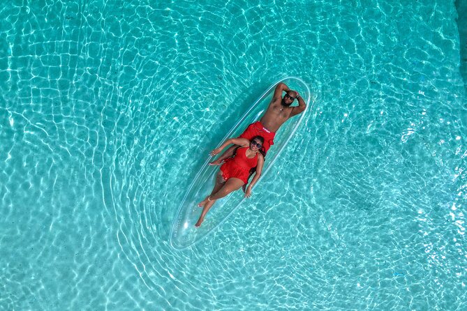 Clear Kayak Drone Photoshoot in Nassau Bahamas - Weather, water conditions, and what can change on island time