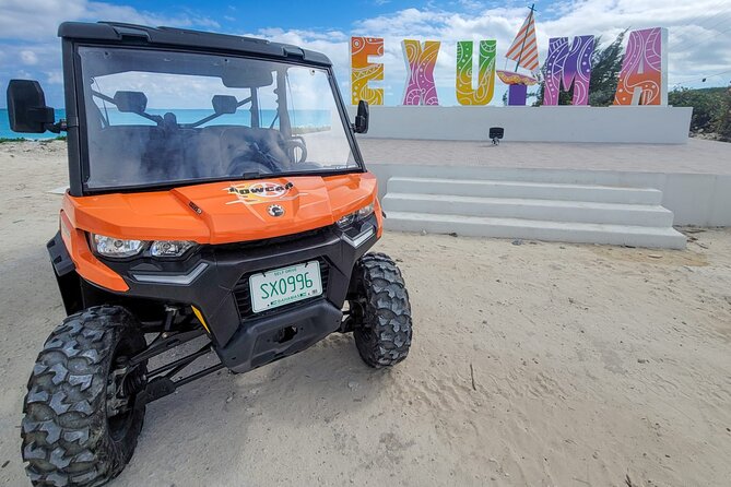 Exuma,Bahamas: 6 Seater Buggy/Jeep Rental with Bluetooth speakers - Key takeaways before you roll