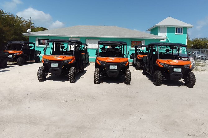 Exuma,Bahamas: 6 Seater Buggy/Jeep Rental with Bluetooth speakers - Dean’s Blue Hole: the stop that turns the drive into a story