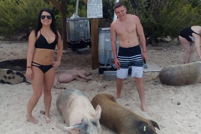 Exuma Day Away - Original Swimming Pigs Excursion - Lunch at Black Point Yacht Club: Fuel for a Long Sea Day