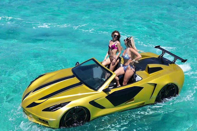JetCar Bahamas Water Car Experience - Goodmans Bay Beach: where you meet the JetCar team