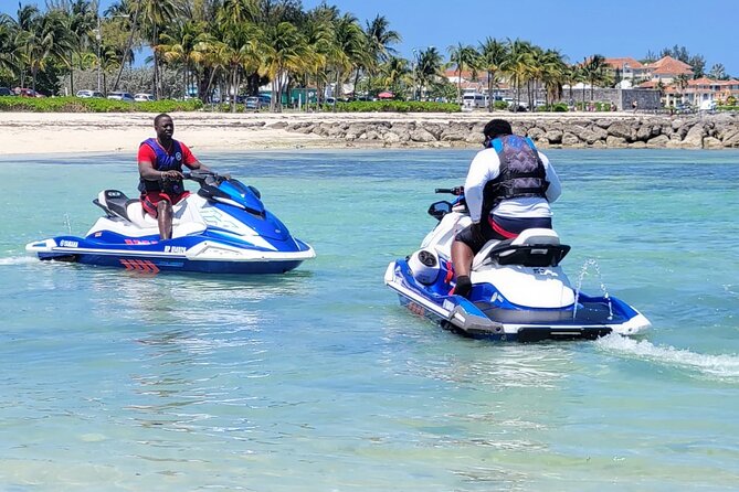 Jetski Rentals Nassau Bahamas. Transportation included (free) - From the Cruise Port to Paradise Island, Without the Taxi Shuffle