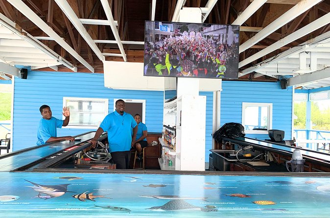 Junkanoo Village Beach Club with Lunch - Beach Comfort That Costs Extra: Loungers and Umbrellas