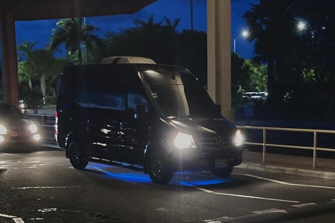 Luxury Airport Transfer in Nassau – VIP Mercedes Sprinter Service - On-board perks: WiFi and Netflix for the ride you do not want to waste