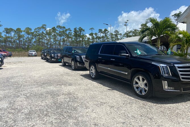 Luxury SUV Transfer from Airport, cruise port, Celebration Key - Price on Grand Bahama: When $133.35 Per Person Feels Reasonable