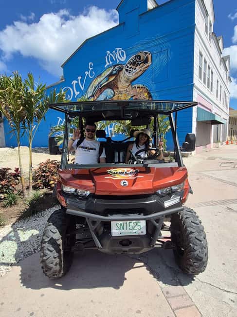 Nassau: 6-Seater Buggy Rental - 6 Seats, Open-Air Feel, and Automatic Driving