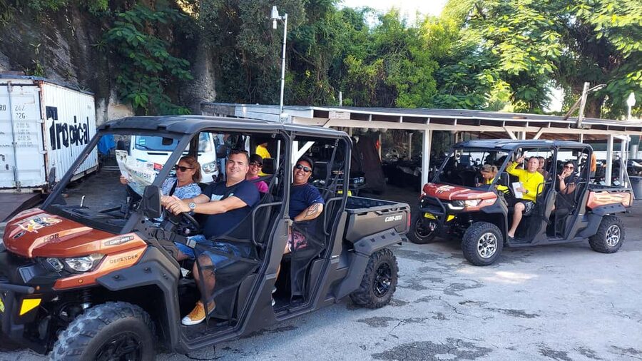Nassau: 6-Seater Buggy Rental - Your Own Route, Powered by GPS and Bluetooth Music