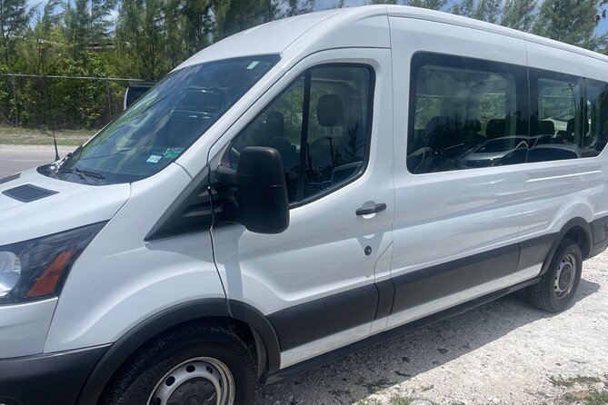 Nassau Airport to Palm Cay - group transportation in comfort - Included Snacks, Water, and Return Info That Reduce Stress