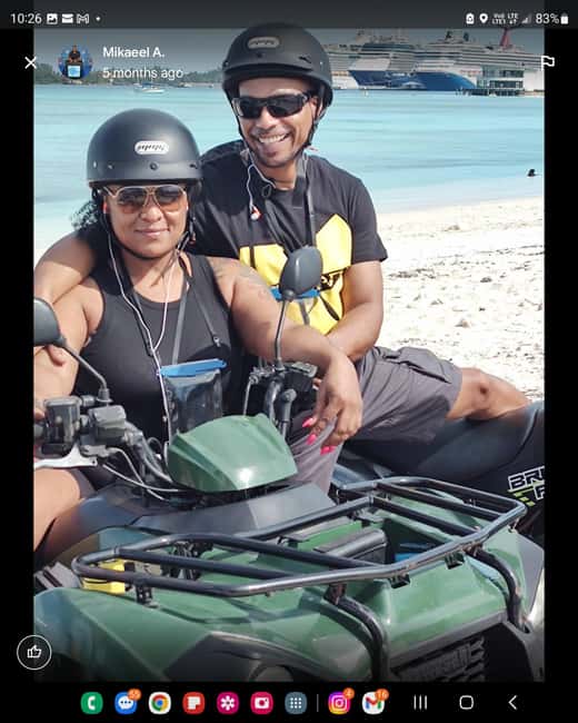 Nassau, Bahamas: ATV Quad Bike Rental - Seaside Nassau: West Bay Street and Cable Beach