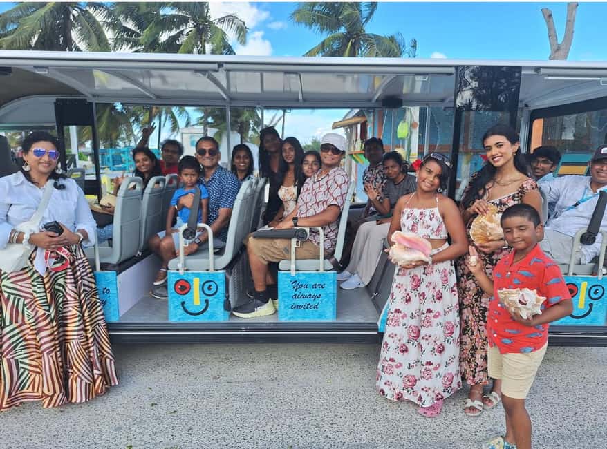 Nassau: Bahamas Culture Tour with Electric Trolley and Water - Food and drinks: rum cake, teas, Sky Juice, and the sales question