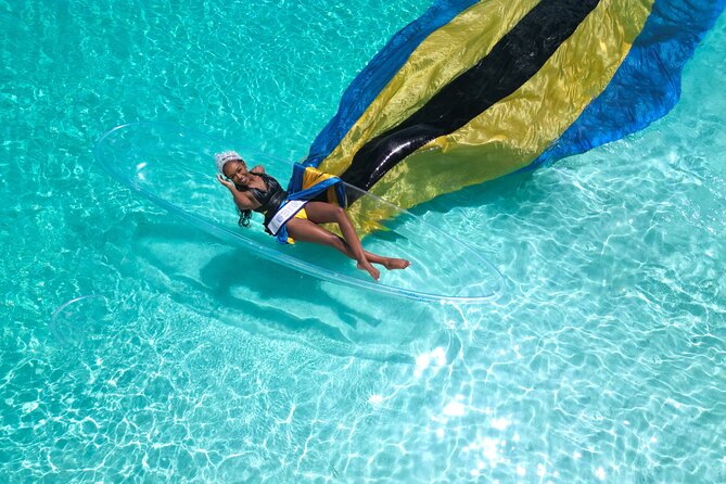 Nassau Clear Kayak Drone Photoshoot- Floating Dress - Who Should Book This Nassau Photo Session?