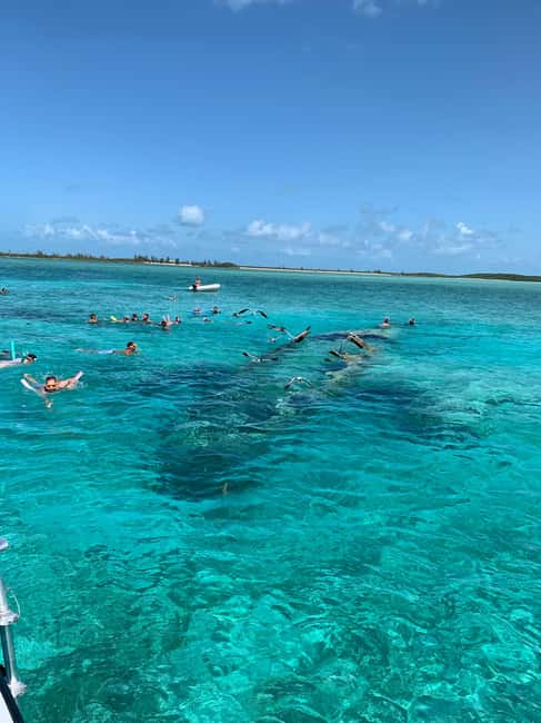 Nassau: Discover Exuma Island Hopping and Swimming Pigs Tour - Lunch stop and refuel plan