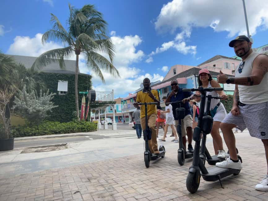 Nassau: E-Scooter Tour with Food Tasting and Local Drinks - Key highlights worth your attention
