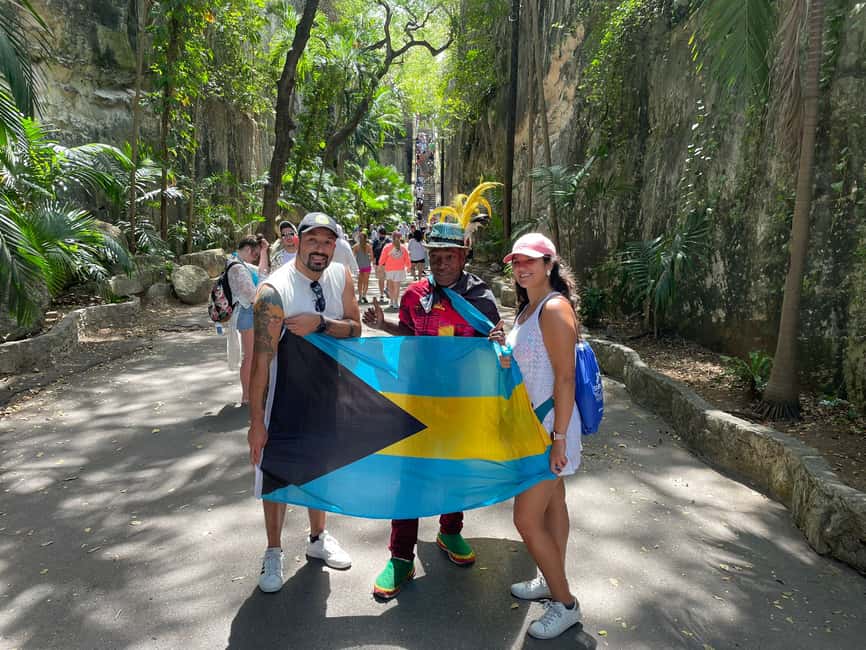 Nassau: E-Scooter Tour with Food Tasting and Local Drinks - Queen’s Staircase: the limestone climb that pays off
