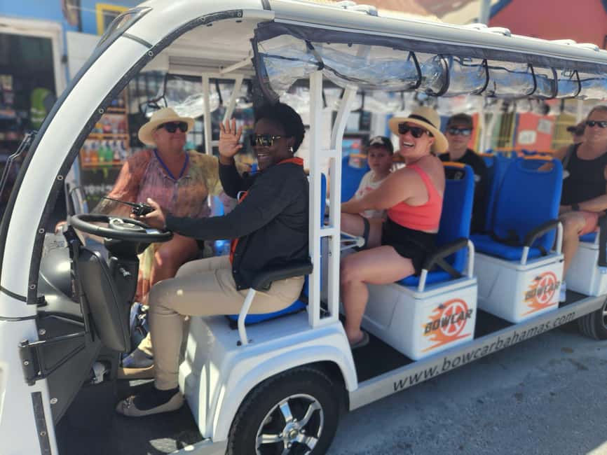 Nassau: Electric Bus Tour with Food & Drink Samples - Rum Cake Factory: Ole Nassau flavor in a tight stop