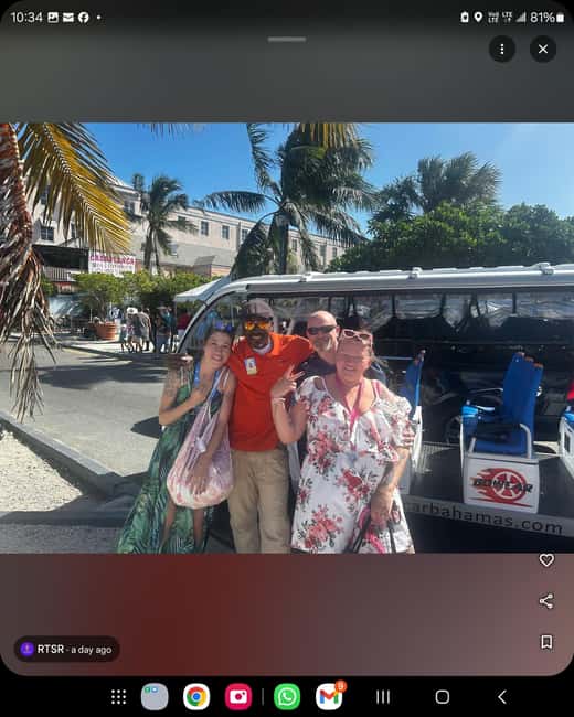Nassau: Electric Bus Tour with Food & Drink Samples - Fort Charlotte and Arawak Cay passing moments: quick views, good breaks