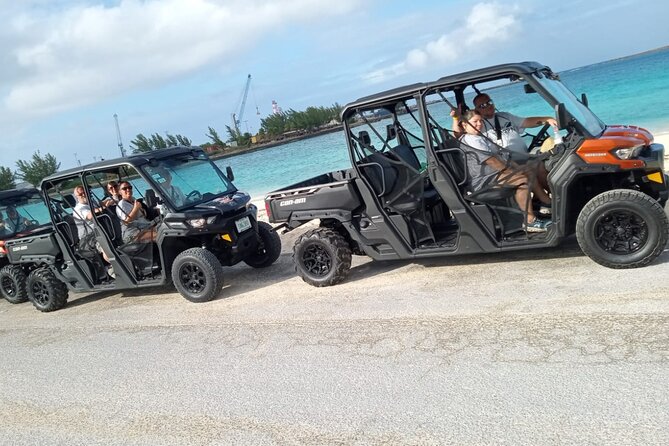 Nassau Narrated Jeep tour with Full Bahamian Lunch and Drink - The early stop at the Caves of New Providence: quick photos, real atmosphere