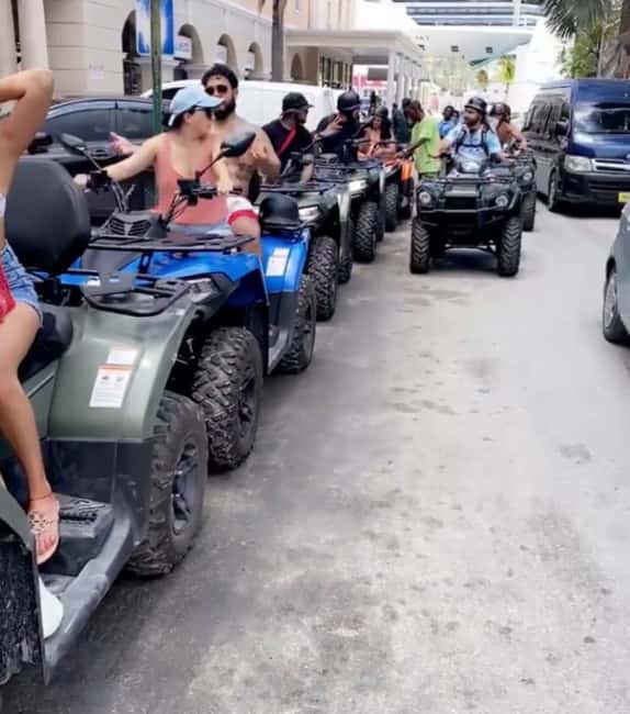 Nassau: Self Drive Speed Boat & Guided ATV Tour + Free Lunch - ATV Setup on the CF Moto 500: Driver or Passenger Options