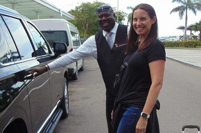One Way Private Bahamas Airport Transportation with Free Wifi - The Optional 30-Minute Grocery or Liquor Stop (If You Ask)