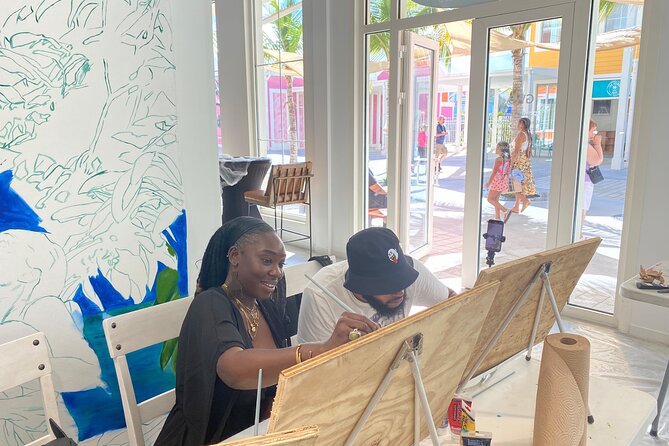 Paint and Sip at the Gallery and Wine Bar - Drinks and social time, including mocktails for kids