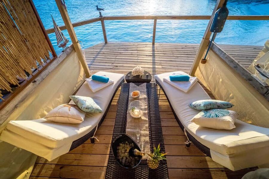 Pearl Island: Private Ocean View Cabana with Lunch - Pearl Island Cabana Reality Check, Five Hours Means Pace Yourself