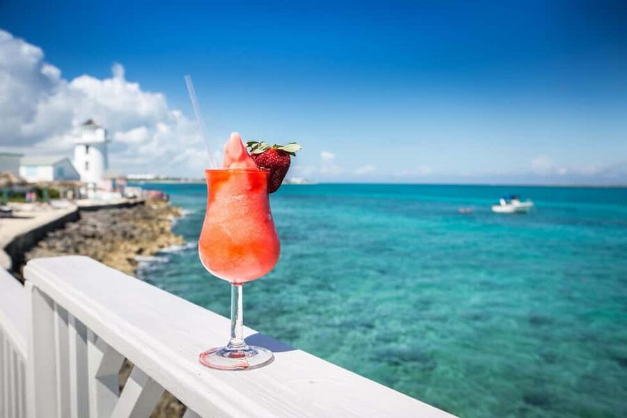 Pearl Island: Private Ocean View Cabana with Lunch - Pearl Island Beaches and Lighthouse Access, Short Walk, Big View