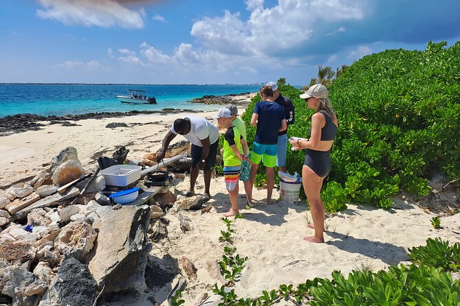 Private 4 hour Rose Island tour snorkeling fishing - What is included on the boat, and what you pay for onshore