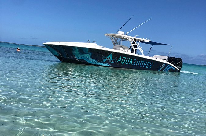 Private Bahamas Boat Fishing and Turtle Snorkeling Tour - Rose Island for sand, turquoise water, and a slower hour