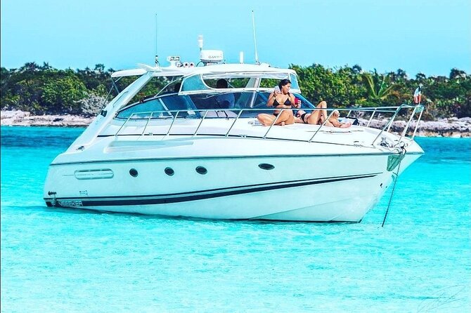 Private Beach Day / 50ft Sun Seeker or 33ft Boat / 1-10 Guests - Quick Look: What You’ll Do