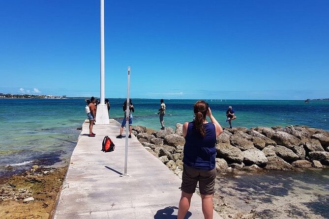 Self Drive Buggy Guided Tour of Nassau with Beach Break - Junkanoo Beach break: clear water and time to reset