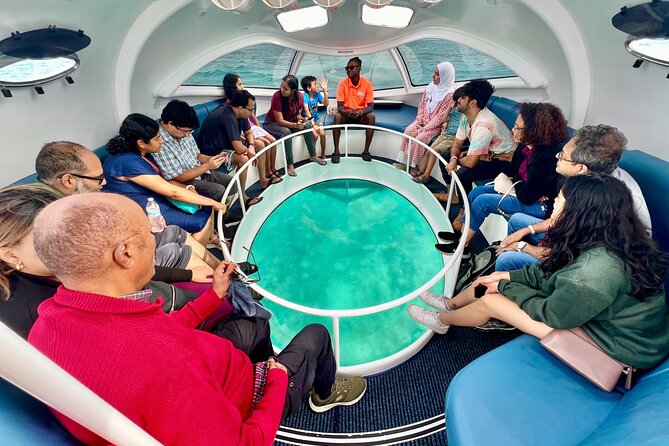 Semi Submersive Glass Bottom Boat Eco Tour in Paradise Island Bahamas - Four coral reef stops: fish, photos, and what to look for