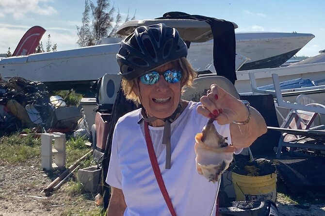 Shared Island Bike Tour in Bailey Town - Shipwreck exhibit at Bimini Museum and a Hemingway nod at Compleat Angler